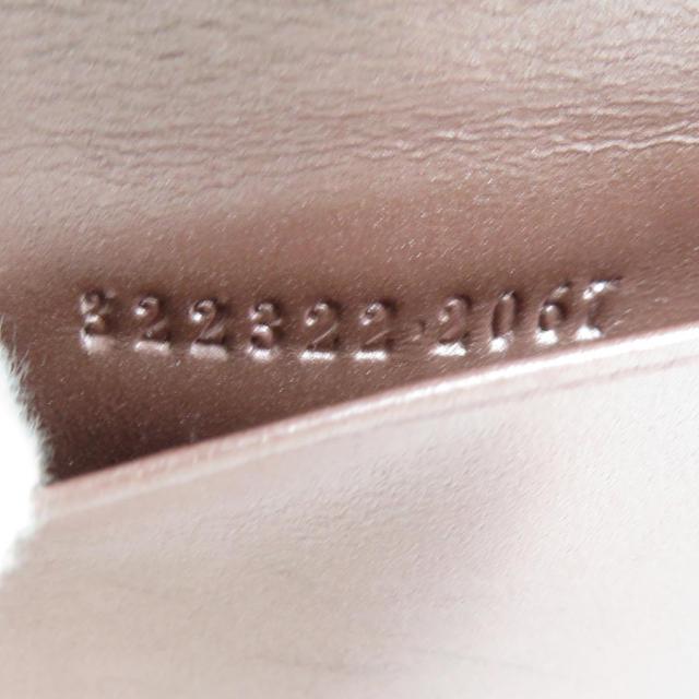 GUCCI グッチ マイクログッチシマ 322322 キーケース ベージュ 14059
