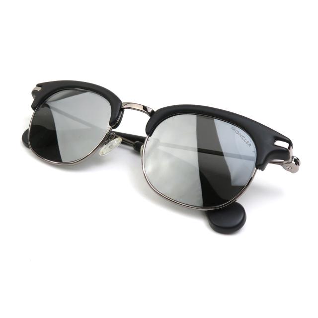 MONCLER モンクレール サングラス ブラック 14054 ユニセックス【中古