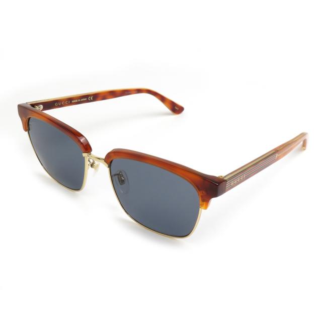 GUCCI グッチ サングラス ブラウン 14057 ユニセックス【中古】 55779g