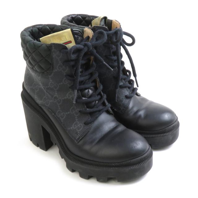GUCCI グッチ 659691 ブーツ ショートブーツ ブラック 14054 