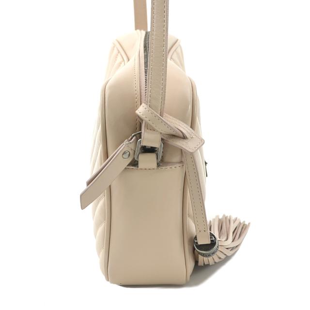 SAINT LAURENT サンローラン ルー 斜め掛けショルダーバッグ ベージュ