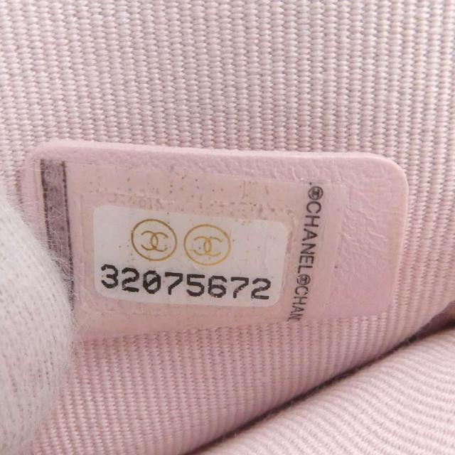 CHANEL シャネル シャネル19ジップ コインケース ライトピンク 14061