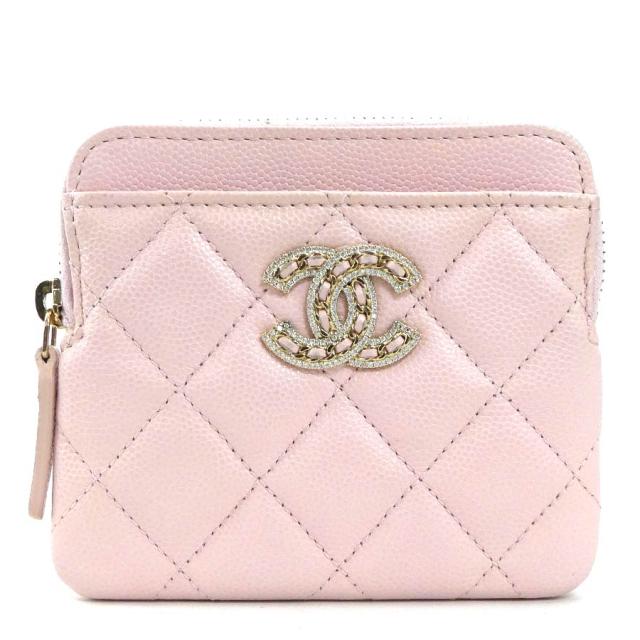 CHANEL シャネル シャネル19ジップ ケース ライトピンク 14061 レディース【中古】 90000g
