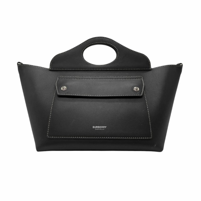 BURBERRY バーバリー ハンドバッグ ショルダーバッグ ブラック 14054 レディース【中古】 z2915の通販は