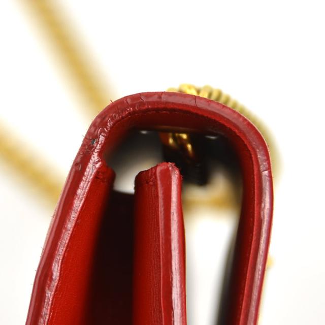 SAINT LAURENT サンローラン 326076 ショルダーバッグ レッド 14060