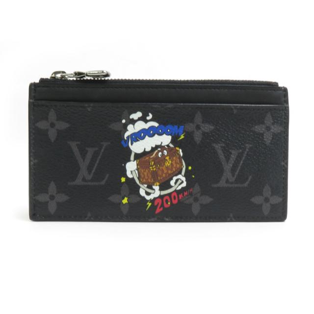 LOUIS VUITTON ルイ ヴィトン カードホルダー モノグラム エクリプス M80932 ケース ブラック 14054 メンズ【中古】 h30694a
