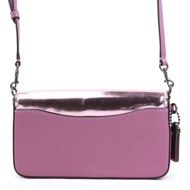 COACH コーチ ショルダーバッグ メタリックピンク 14061 レディース【中古】 55785kの通販は