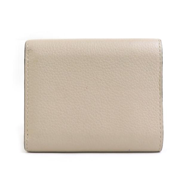 LOEWE ロエベ アナグラム 三つ折り財布 グレージュ/ブラウン 14055  