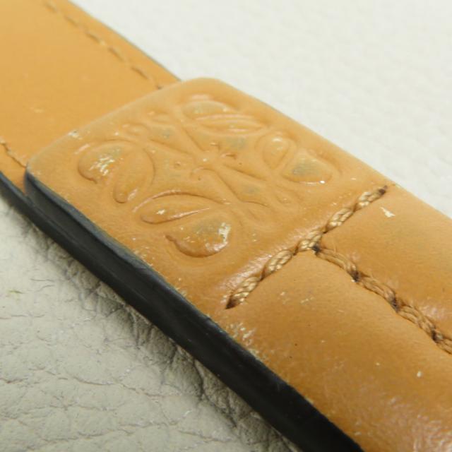 LOEWE ロエベ アナグラム 三つ折り財布 グレージュ/ブラウン 14055