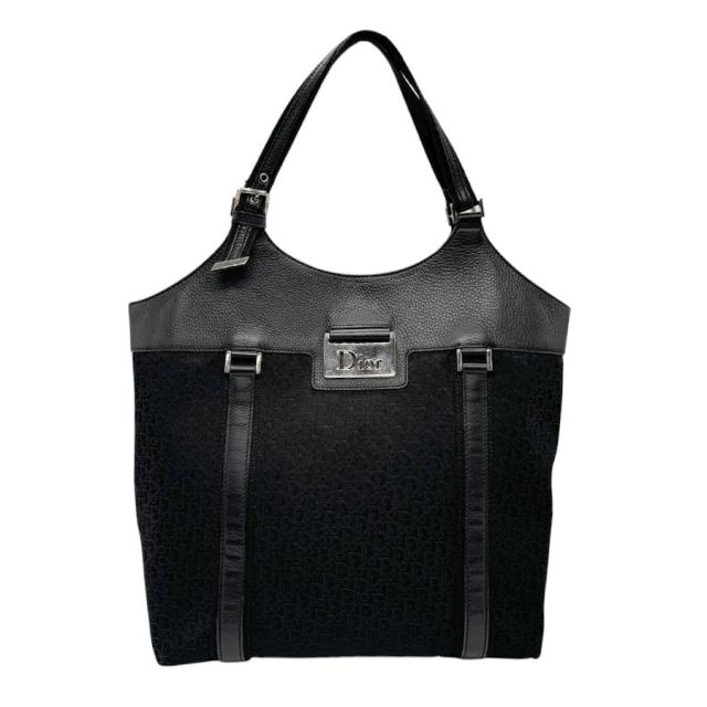 Christian Dior クリスチャンディオール ハンドバッグ ブラック 14054 レディース【中古】 n0836の通販は