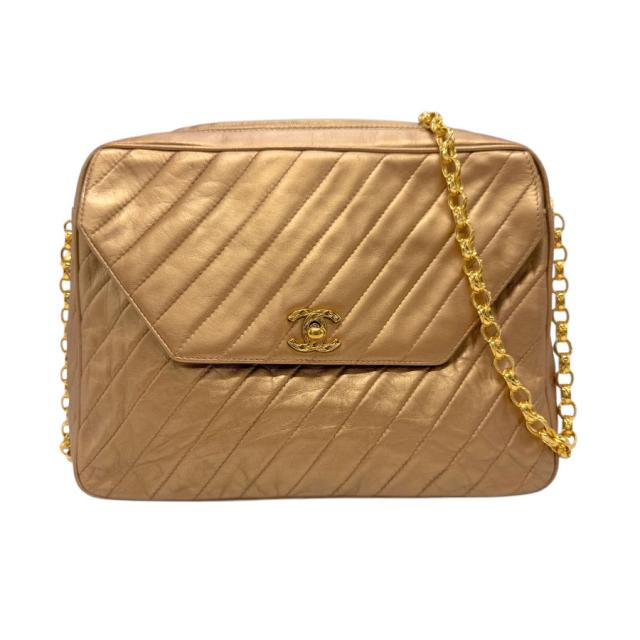 MCM エム シー エム レオパード ハンドバッグ ブラウン/ブラック 14057 レディース【中古】 n0846