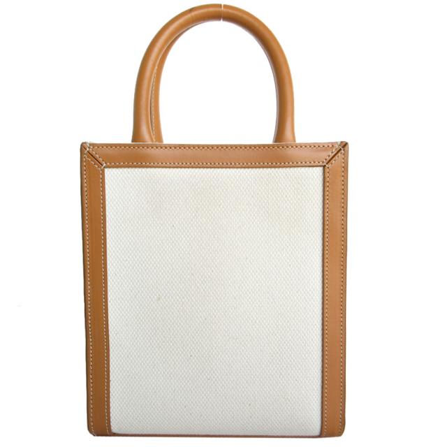 CELINE セリーヌ ミニ バーティカルカバ ハンドバッグ ショルダーバッグ ナチュラル/ブラウン 14059 レディース【中古】 s0467j CELINE セリーヌ ミニ バーティカルカバ ハンドバッグ ショルダー