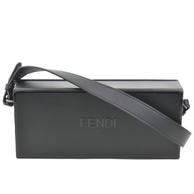 FENDI フェンディ 7VA520-AFB3 ショルダーバッグ ブラック 14054 メンズ【中古】 55812j