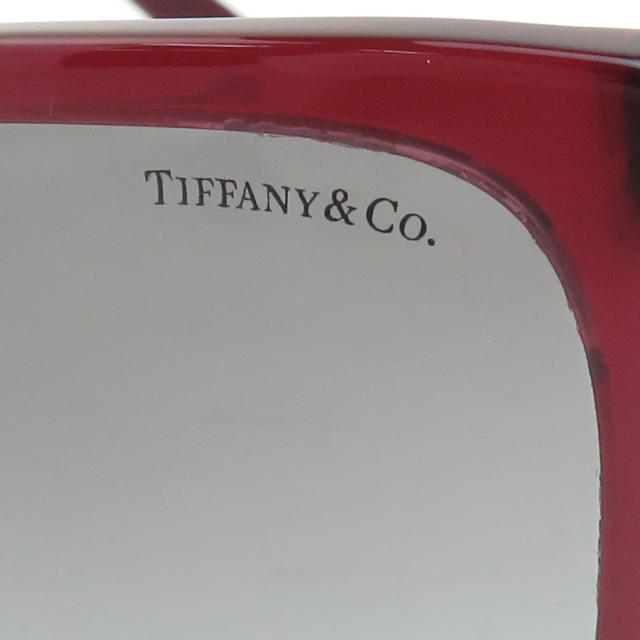TIFFANY&Co. ティファニー サングラス レッド系 14060 ユニセックス