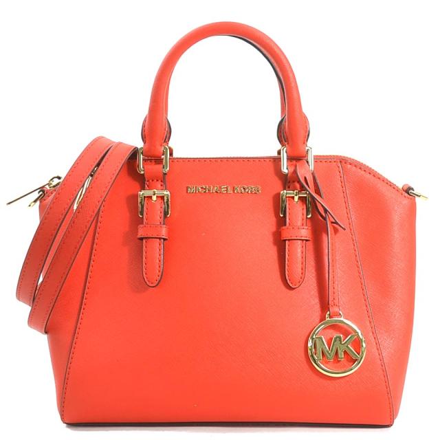 Michael Kors マイケルコース ハンドバッグ ショルダーバッグ レッド 14060 レディース【中古】 t19655g