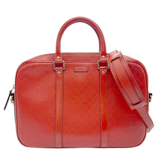 GUCCI グッチ ディアマンテ 344357 ハンドバッグ ショルダーバッグ ブリーフケース オレンジ 14062 メンズ【中古】 z3078の通販は 38,870円