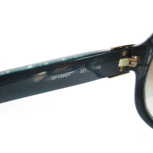 Salvatore Ferragamo サルヴァトーレフェラガモ サングラス ダークブルー 14067 ユニセックス【中古】 s0485g Salvatore Ferragamo サルヴァトーレフェラガモ サングラス ダーク