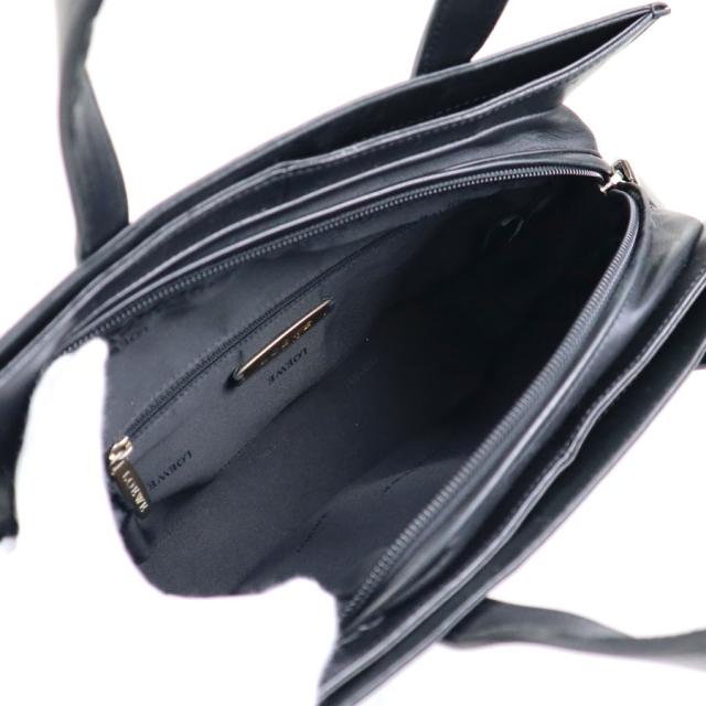 LOEWE ロエベ アナグラム ハンドバッグ ショルダーバッグ ブラック