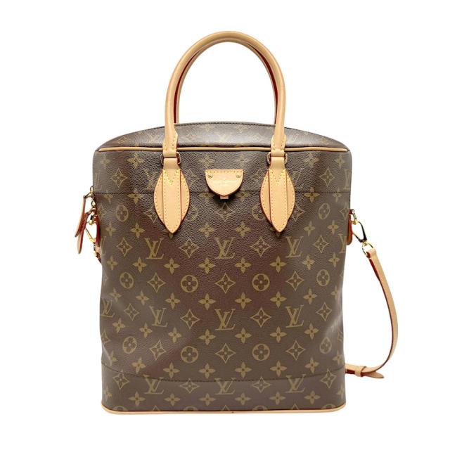 LOUIS VUITTON ルイ ヴィトン キャリーオールMM M43623 ショルダーバッグ ブラウン 14057 ユニセックス【中古】 z3121