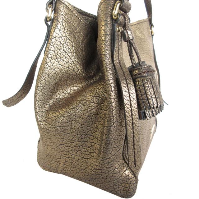 BURBERRY バーバリー ショルダーバッグ ゴールド 14068 レディース