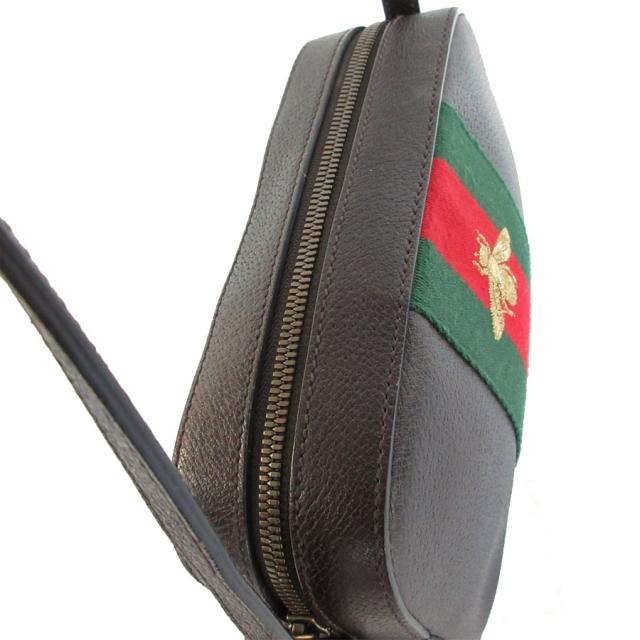 GUCCI グッチ シェリーライン Bee 412008 ショルダーバッグ ダーク