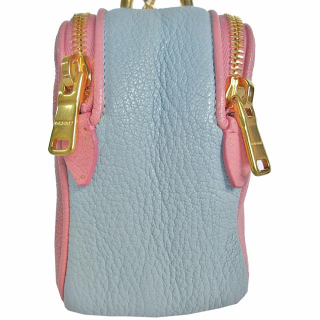MIUMIU ミュウミュウ ショルダーバッグ ピンク/ブルー/イエロー 14061 レディース【中古】 s0497a MIUMIU ミュウミュウ ショルダーバッグ ピンク/ブルー/イエロー 14061