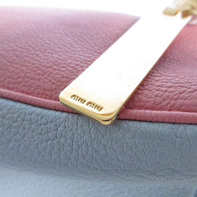 MIUMIU ミュウミュウ ショルダーバッグ ピンク/ブルー/イエロー 14061