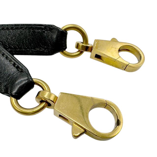 HERMES エルメス ケリー用 ボリード用 ショルダーストラップ ブラック