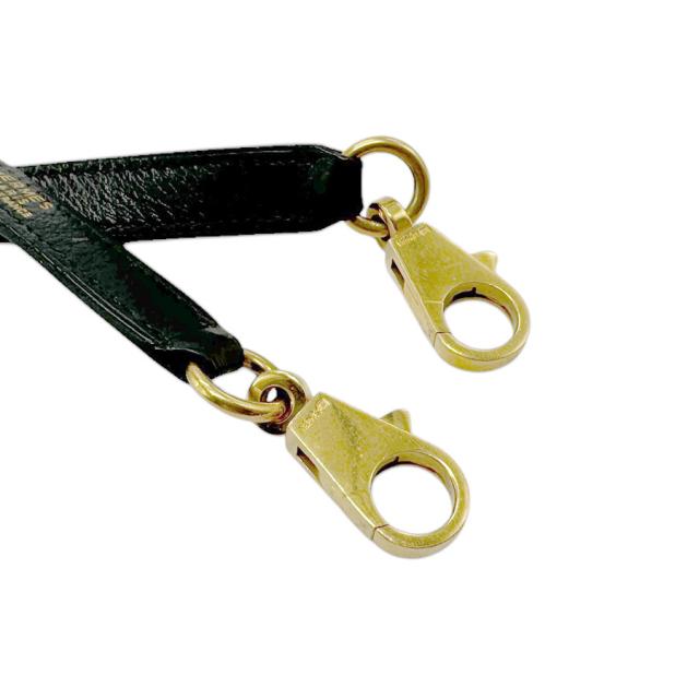 HERMES エルメスケリーストラップ　ブラック　レザー HERMES エルメスケリーストラップ ブラック レザー エルメス ケリー