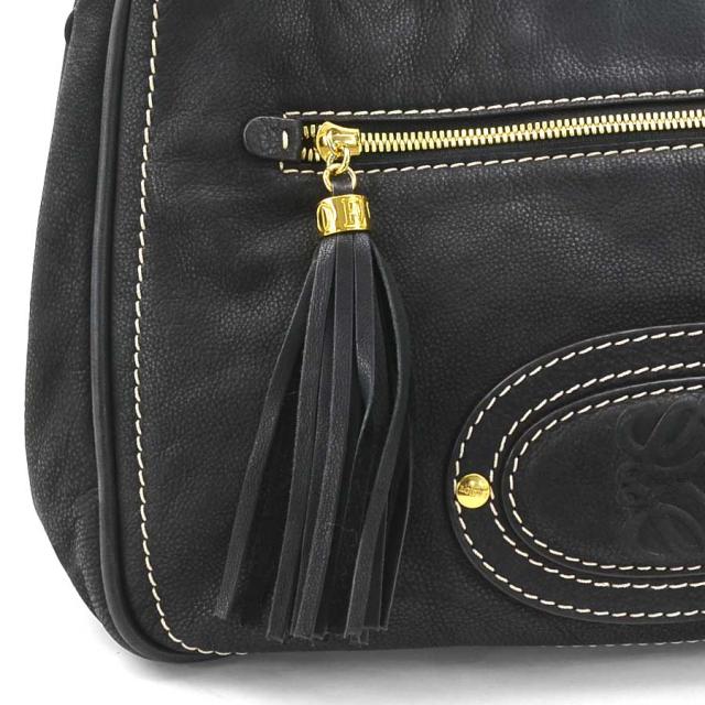 LOEWE ロエベ アナグラム ショルダーバッグ ブラック 14054 レディース