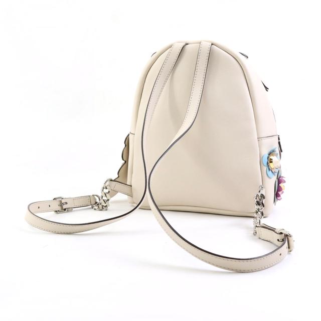 FENDI フェンディ 8BZ038-0YU リュック ライトベージュ/マルチカラー