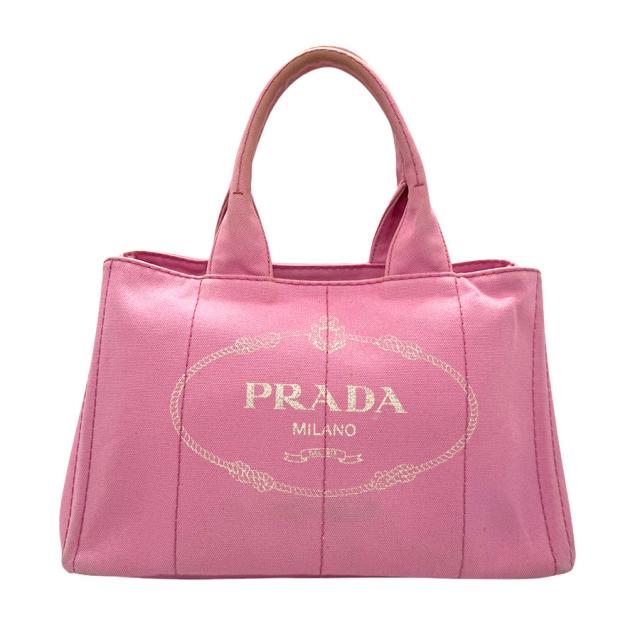 PRADA プラダ カナパ B1877B ハンドバッグ トートバッグ ピンク 14061 