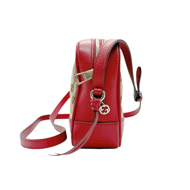 GUCCI グッチ 449413 ショルダーバッグ レッド×ブラウン 14060