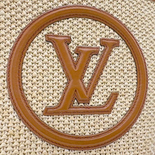 LOUIS VUITTON ルイ ヴィトン プティ バケット M59962 ショルダーバッグ ハンドバッグ ナチュラル×ブラウン 14057 レディース【中古】 z3219の通販は