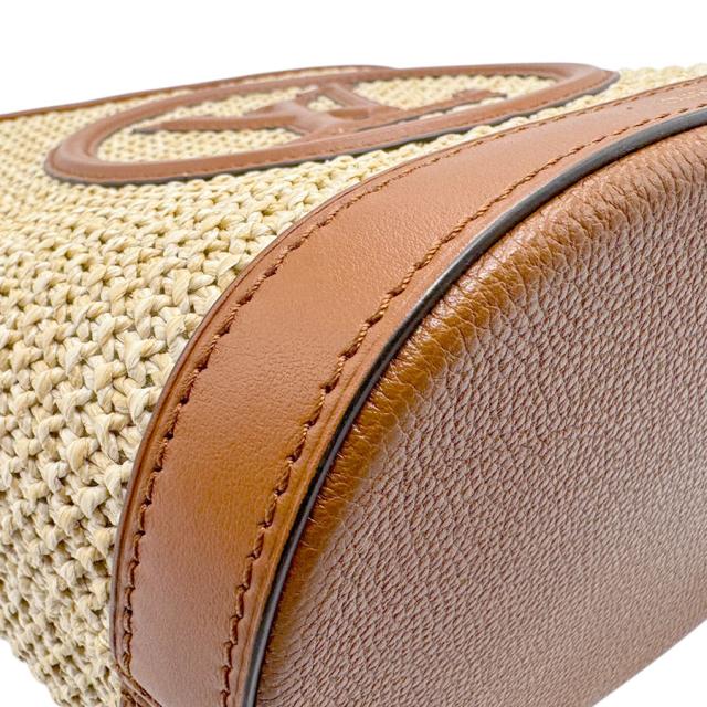 LOUIS VUITTON ルイ ヴィトン プティ バケット M59962 ショルダーバッグ ハンドバッグ ナチュラル×ブラウン 14057 レディース【中古】 z3219の通販は