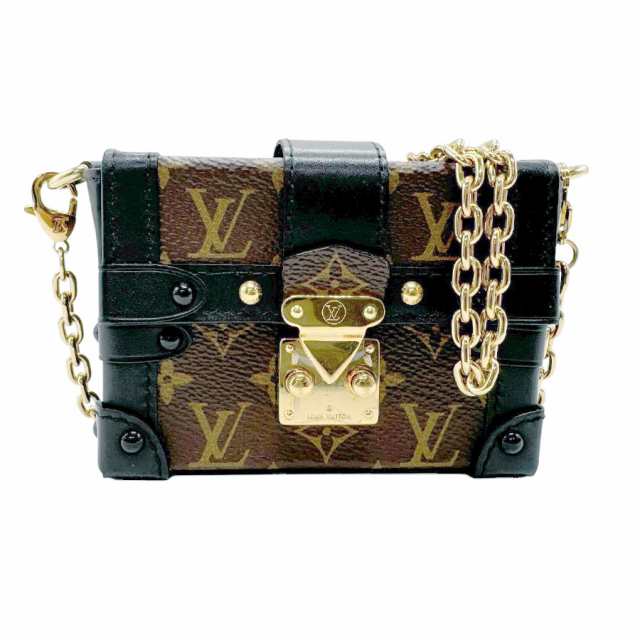 LOUIS VUITTON ルイ ヴィトン エッセンシャル トランク M68566 ショルダーバッグ ミニショルダーバッグ ブラウン 14057 レディース【中古】 z3245の通販は