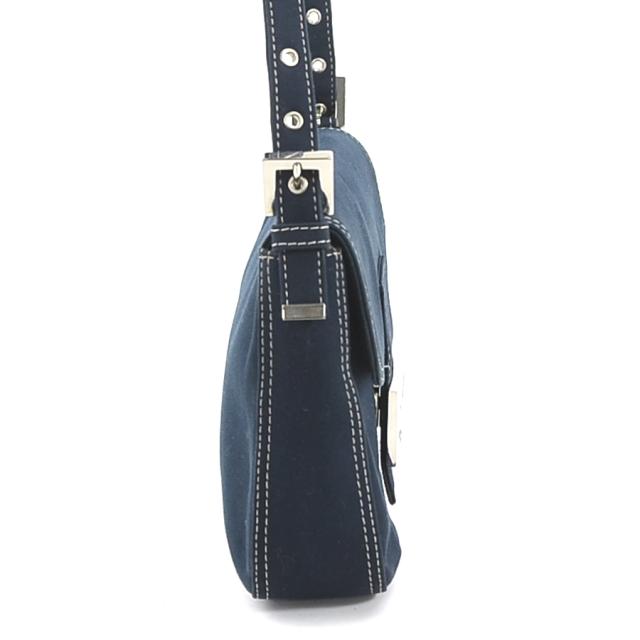 FENDI フェンディ ショルダーバッグ ネイビー 14066 レディース【中古