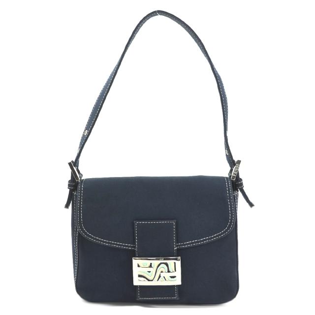 FENDI フェンディ ショルダーバッグ ネイビー 14066 レディース【中古】 e59874g ショルダーバッグ