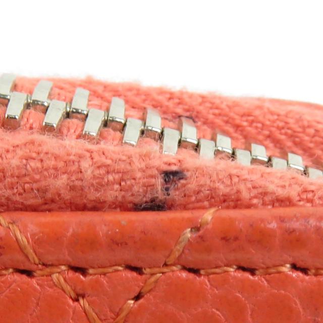 CHANEL シャネル ココマーク カードケース コインケース コーラル