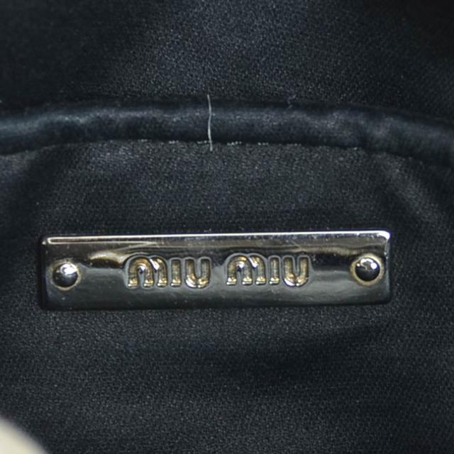 MIUMIU ミュウミュウ ショルダーバッグ ブラック 14054 レディース