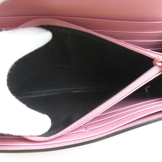 GUCCI グッチ 291099 長財布 ピンク 14061 ユニセックス【中古】 r10322a GUCCI グッチ 291099 長財布 ピンク 14061 ユニセックス【中古】 r10322a