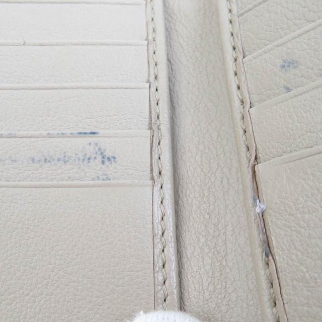 GUCCI グッチ 671789 二つ折り財布 ベージュ 14059 レディース【中古