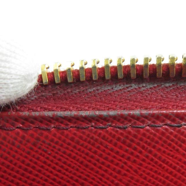 PRADA プラダ コインケース ダークレッド 14060 レディース【中古