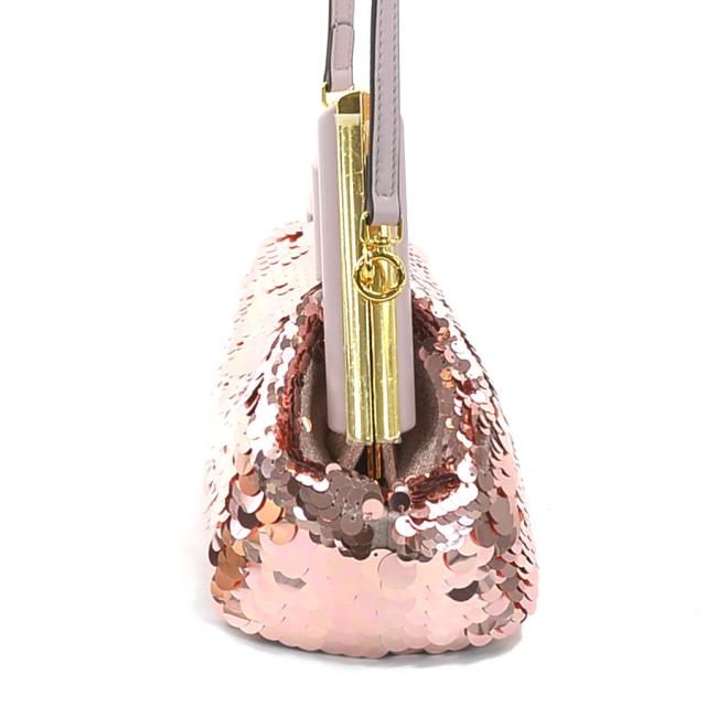 FENDI フェンディ ファースト スモール 8BP129 AJS4 ショルダーバッグ ピンク 14061 レディース【中古】 90020gの通販は