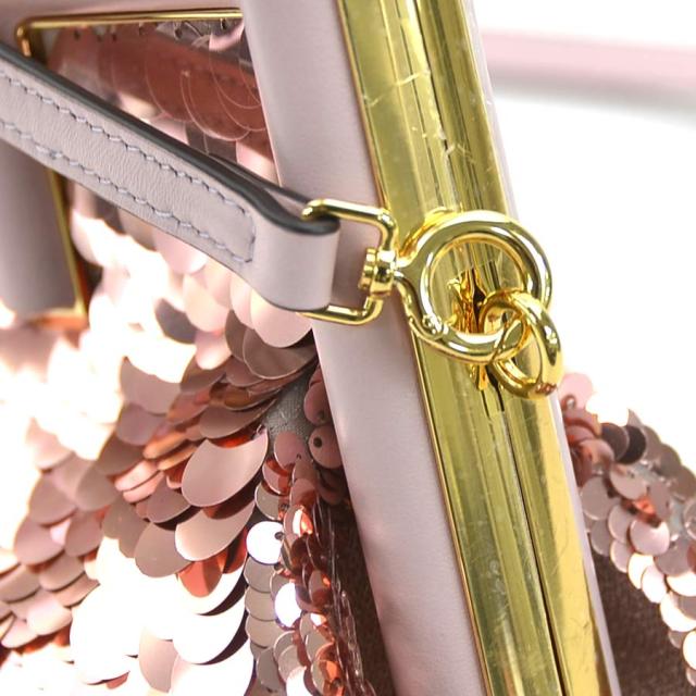 FENDI フェンディ ファースト スモール 8BP129 AJS4 ショルダーバッグ ピンク 14061 レディース【中古】 90020gの通販は