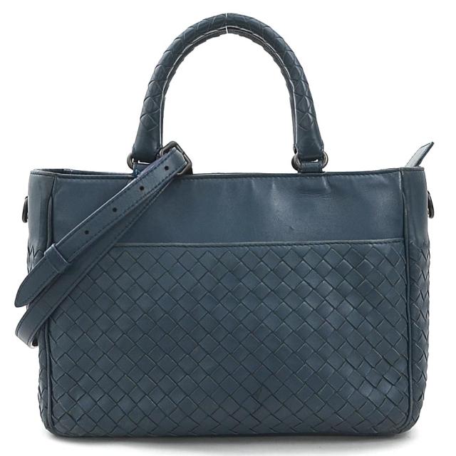 ボッテガヴェネタ イントレチャート ショルダーバッグ 2way ハンドバッグ 中古】 ボッテガヴェネタ BOTTEGAVENETA ハンドバッグ