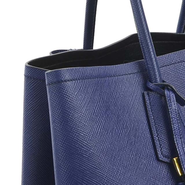 PRADA プラダ ハンドバッグ ブルー 14067 レディース【中古】 r10346a