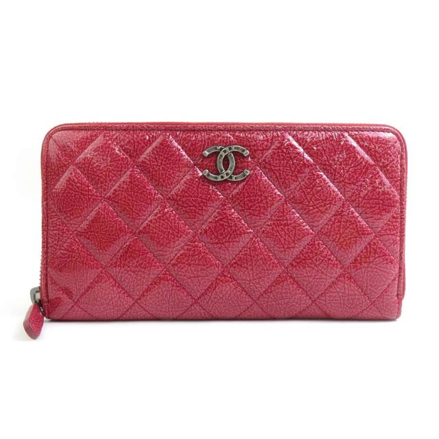 中古 シャネル 長財布ラウンドファスナー レディース ブランド CHANEL ロング ジップウォレット ブラック 財布 中古・古着通販CHANEL (シャネル) ラウンドファスナー長財布