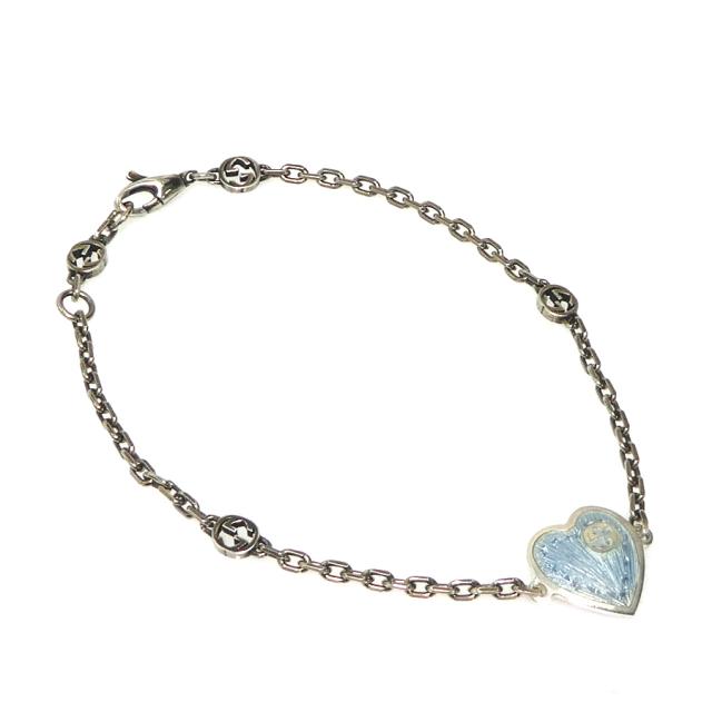 GUCCI グッチ ブレスレット シルバー 14069 レディース【中古】 r10356aの通販は