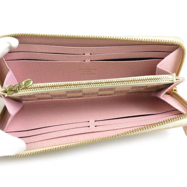 LOUIS VUITTON◆N61264/ポルトフォイユ・クレマンス_ダミエアズール/WHT/ロングウォレット/長財布/セカスト ルイヴィトン 長財布 ポルトフォイユクレマンス ダミエアズール N61264